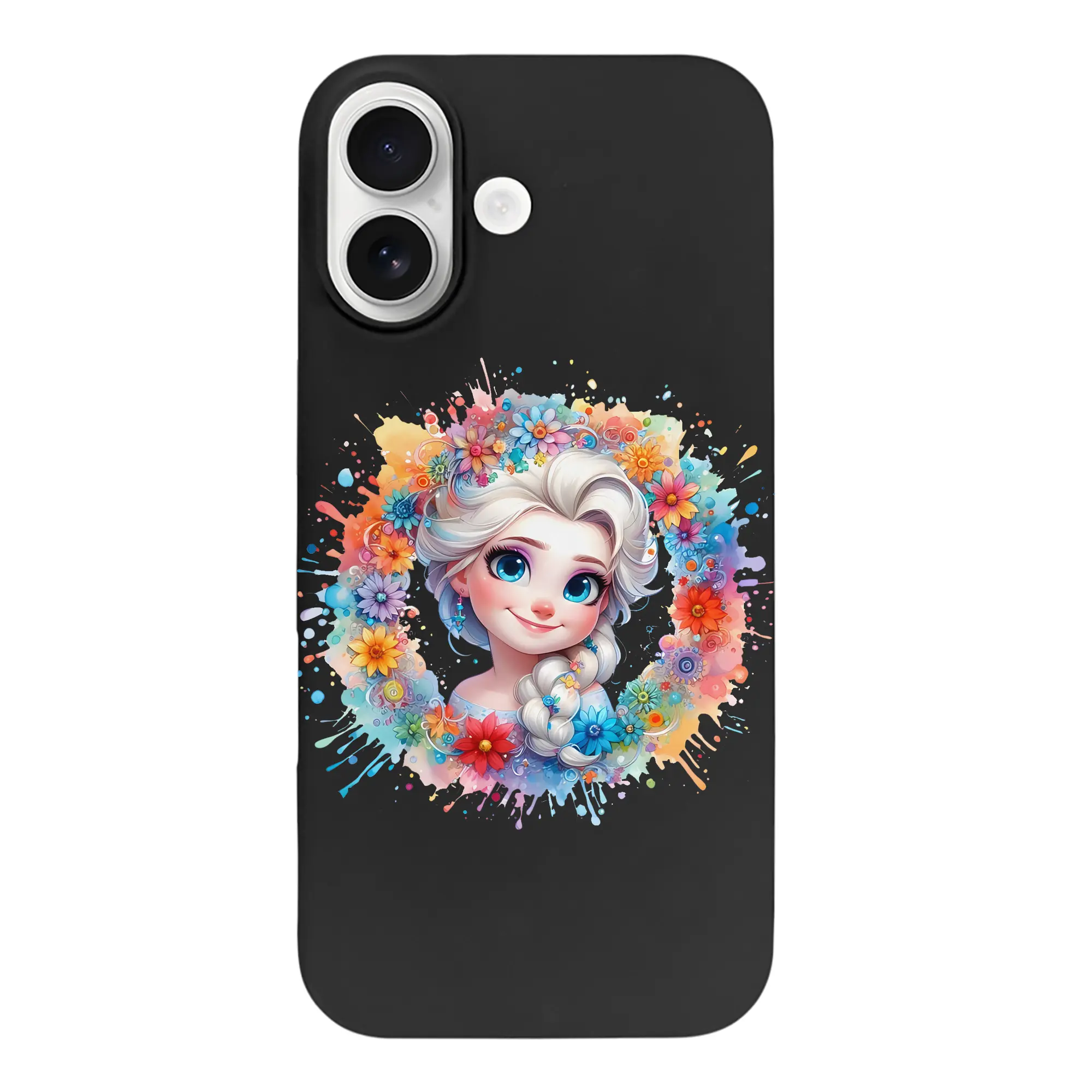 アナと雪の女王(Frozen) グッズ エルサ(Elsa) - iPhone 17 シリーズ シリコンケース 薄型 耐衝撃 指紋防止 ソフトタッチカバー 精密フィット 傷防止 保護ケース iPhone 17/17 Air/17 Pro/17 Pro Max 対応